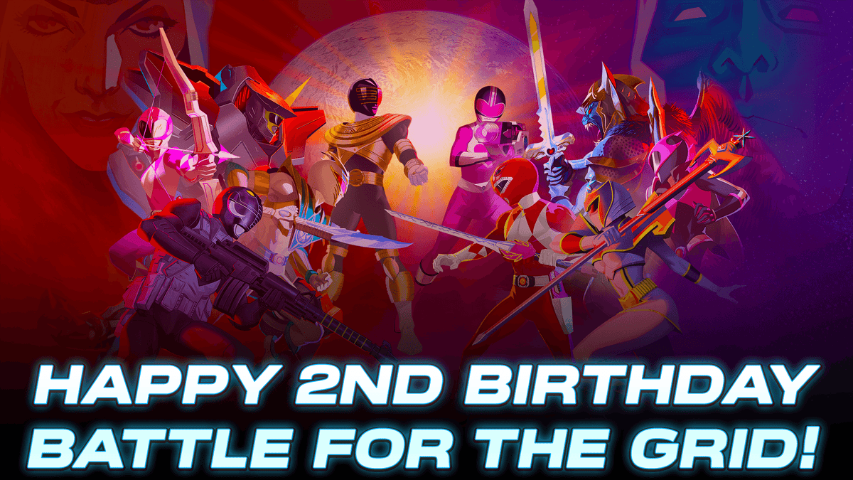 Power Rangers: Battle for the Grid Turns 2!